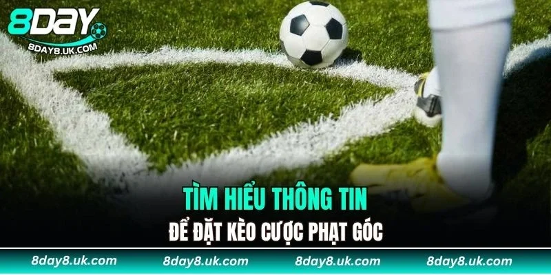 Tìm hiểu thông tin để đặt kèo cược phạt góc